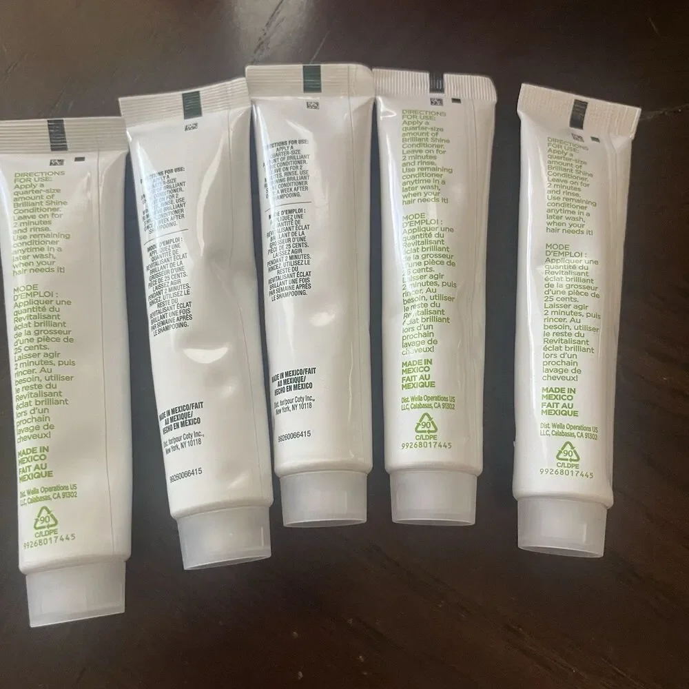 (5) Clairol Natural Instincts 3 Brilliant Shine Conditioner 1.85Fl Oz Each - New